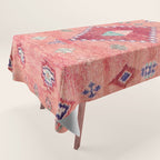Heritage Moroccan Rug Style Design Tablecloth Gallery Image 1