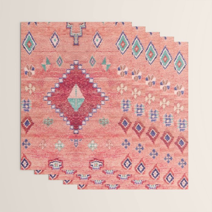 Heritage Moroccan Rug Style Design Wrapping Paper Gallery Image 3