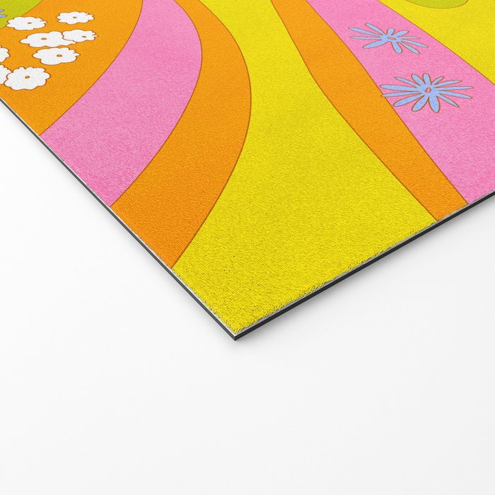 Sixties Landscape Welcome Mat Gallery Image 2