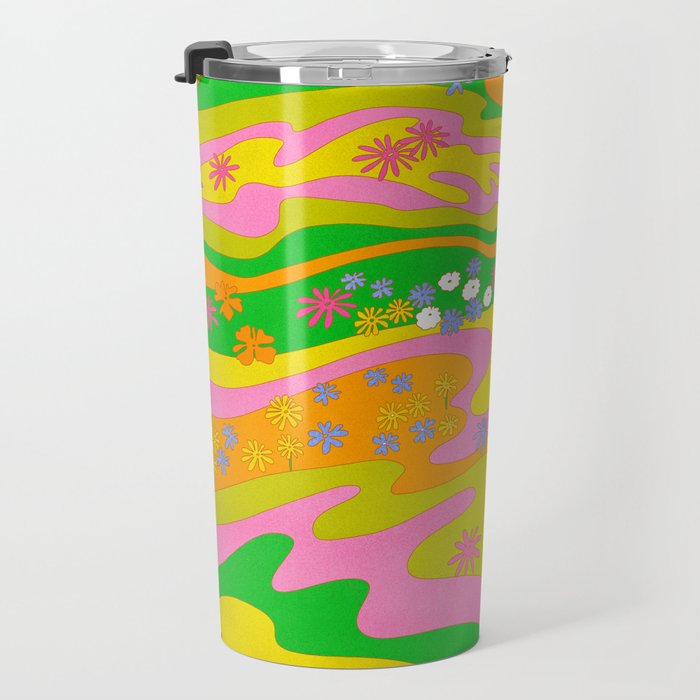 Sixties Landscape Travel Mug Gallery Image 3