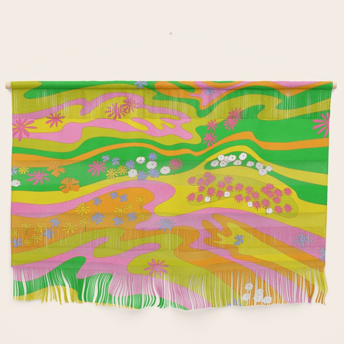 Sixties Landscape Wall Hanging Gallery Image 1