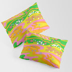 Sixties Landscape Pillow Sham Gallery Image 3
