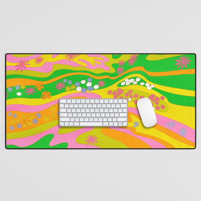 Sixties Landscape Desk Mat Gallery Image 1