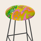 Sixties Landscape Stool Gallery Image 2