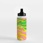 Sixties Landscape Water Bottle Gallery Image 2