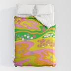 Sixties Landscape Duvet Cover Gallery Image 6