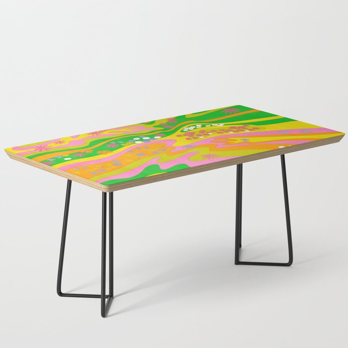 Sixties Landscape Coffee Table Gallery Image 1