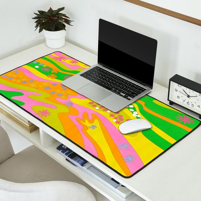 Sixties Landscape Desk Mat Gallery Image 2