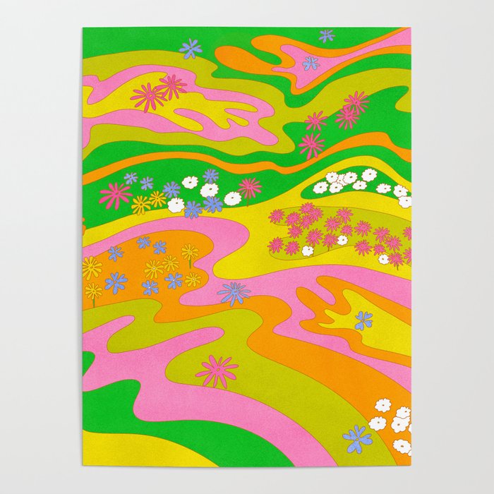 Sixties Landscape Poster Gallery Image 4