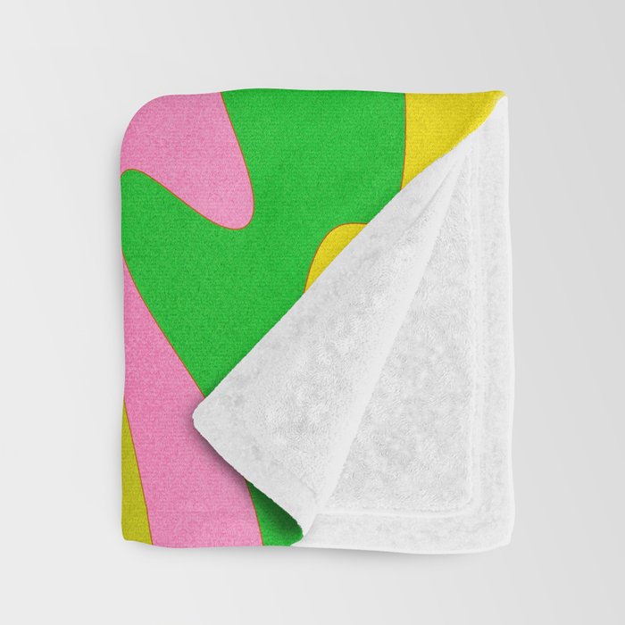 Sixties Landscape Throw Blanket Gallery Image 3