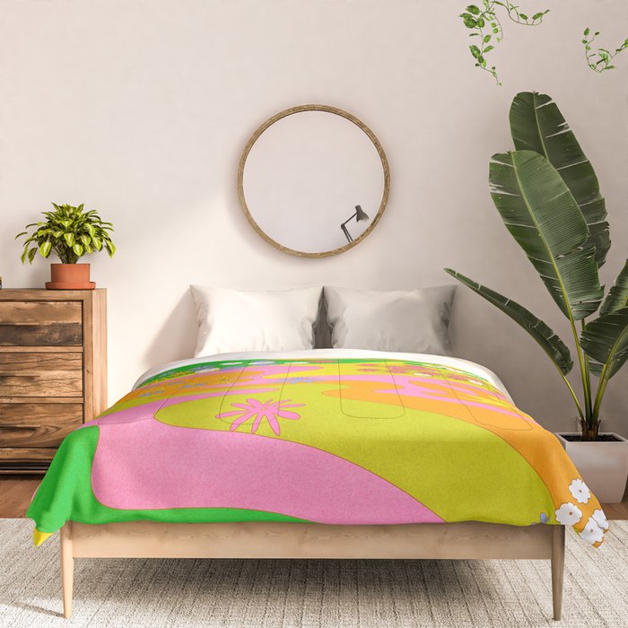 Sixties Landscape Comforter Gallery Image 3