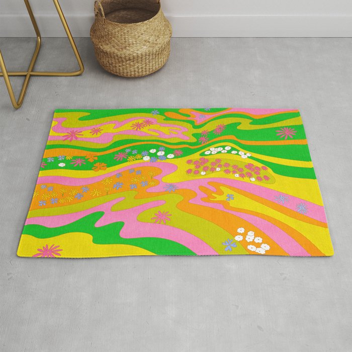 Sixties Landscape Rug Gallery Image 1