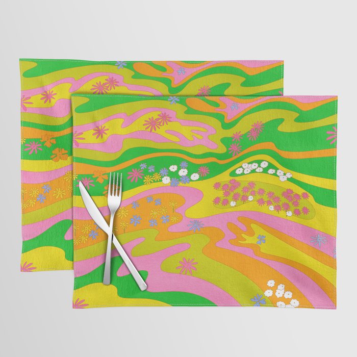 Sixties Landscape Placemat Gallery Image 1
