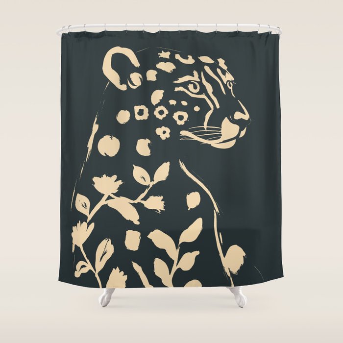 Wild Bloom Shower Curtain Gallery Image 1