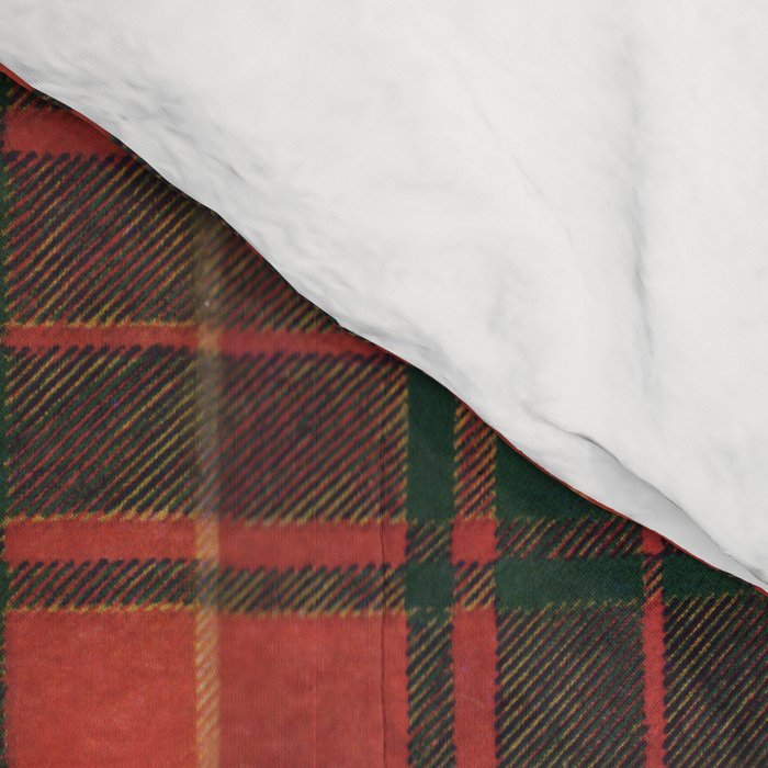 Classic Red Tartan Pattern Comforter Gallery Image 4