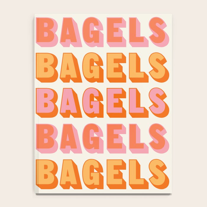 BAGELS BAGELS BAGELS Notebook Gallery Image 4
