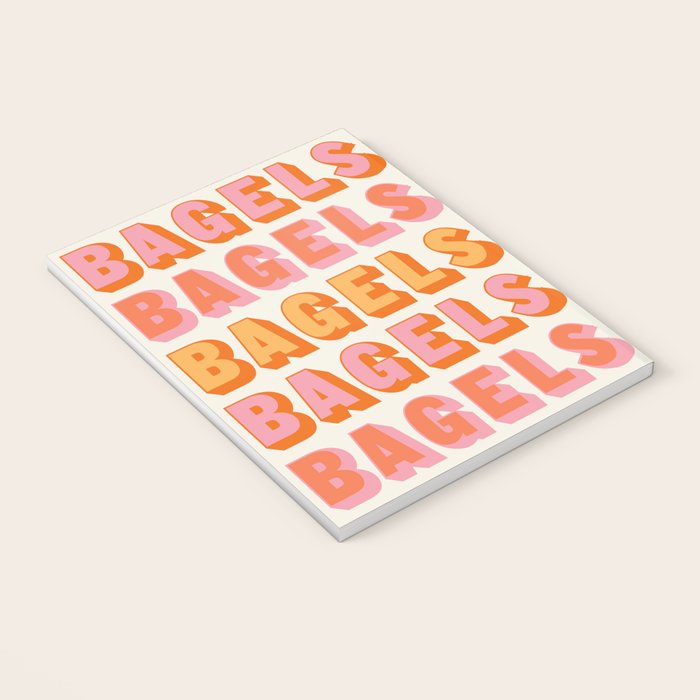 BAGELS BAGELS BAGELS Notebook Gallery Image 3