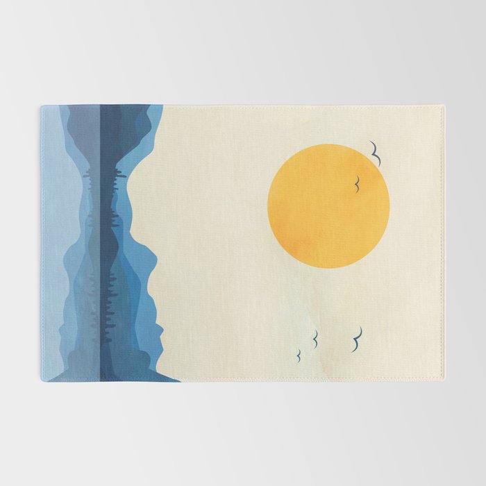 Minimalistic Landscape 11 Rug Gallery Image 2