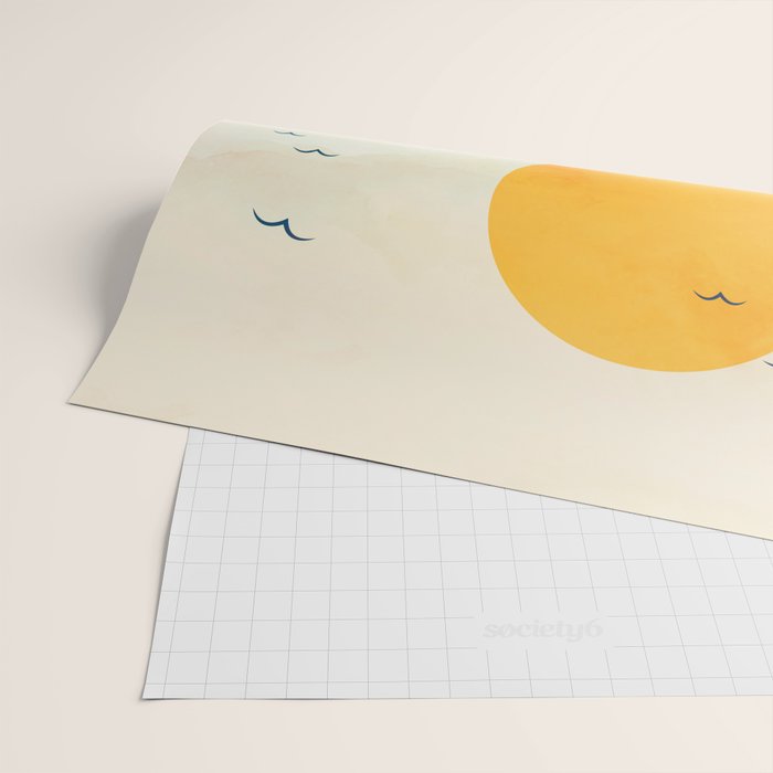 Minimalistic Landscape 11 Wrapping Paper Gallery Image 2
