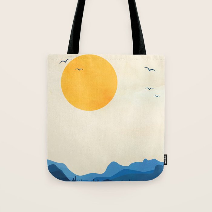 Minimalistic Landscape 11 Tote Bag Gallery Image 1