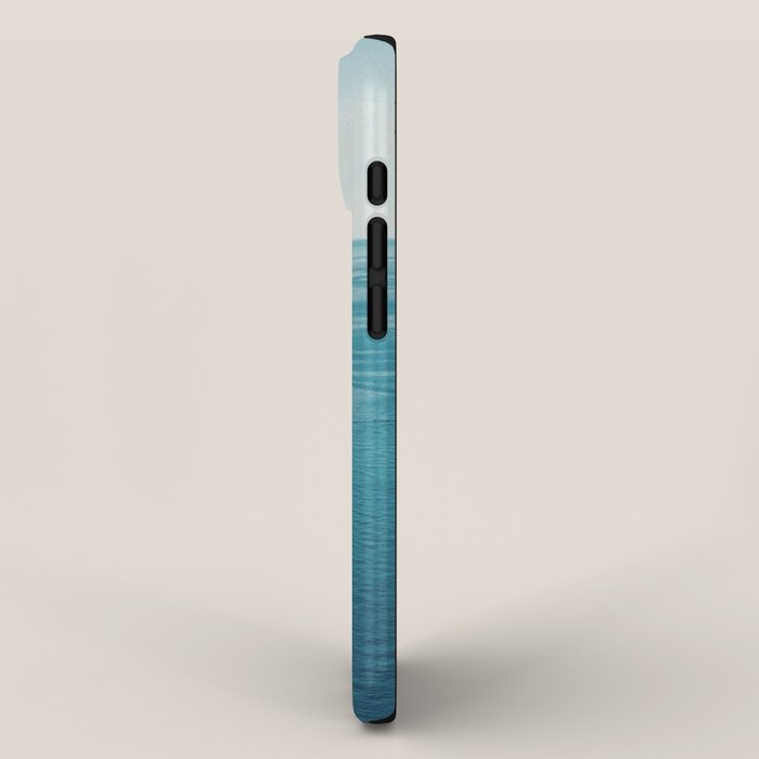 Travel photography print âBlue blue oceanâ photo art made in the south of italy iPhone Case Gallery Image 2