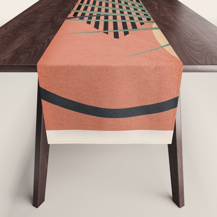 Nature Geometry II Table Runner Gallery Image 1