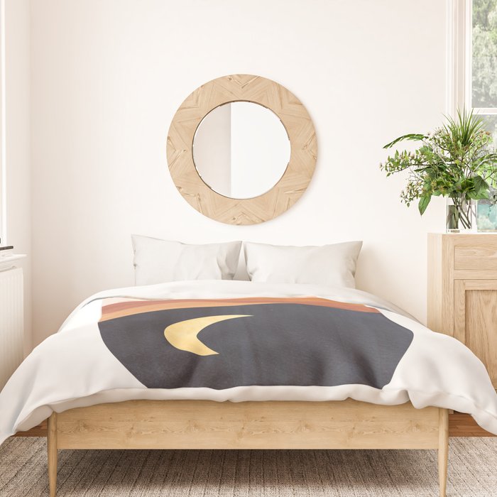 Abstract day and night Duvet Cover Gallery Image 3