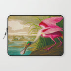 Roseate Spoonbill Bird pink Laptop Sleeve Gallery Image 1