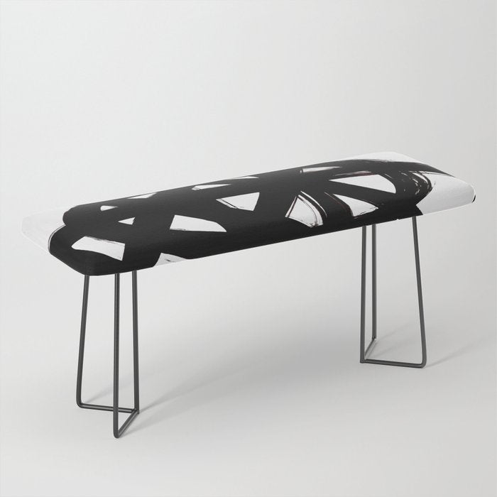 Ink Confusion White Background Bench Gallery Image 1