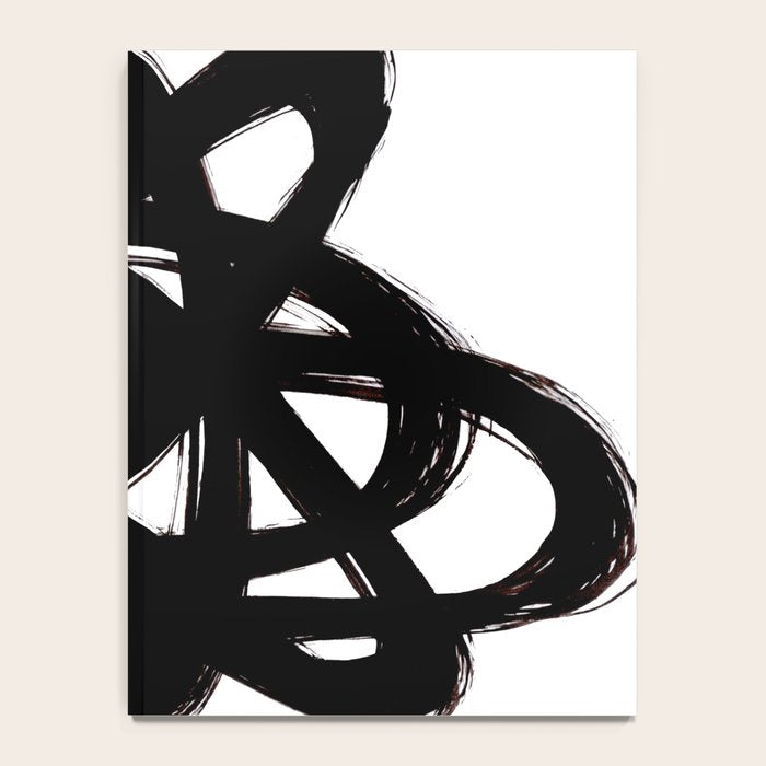 Ink Confusion White Background Notebook Gallery Image 4