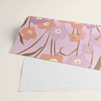 Purple Daffodil Pattern Wrapping Paper Gallery Image 2
