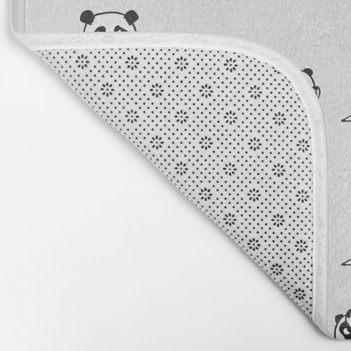 Panda Yoga Bath Mat Gallery Image 2