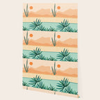 Southwest Poolside Desert Landscape Series Wallpaper Gallery Image 2