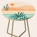 Southwest Poolside Desert Landscape Series Side Table Gallery Image 2