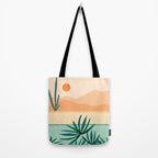 Southwest Poolside Desert Landscape Series Tote Bag Gallery Image 2