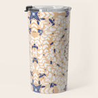 Pink Circular Nature Tiles PB Travel Mug Gallery Image 3