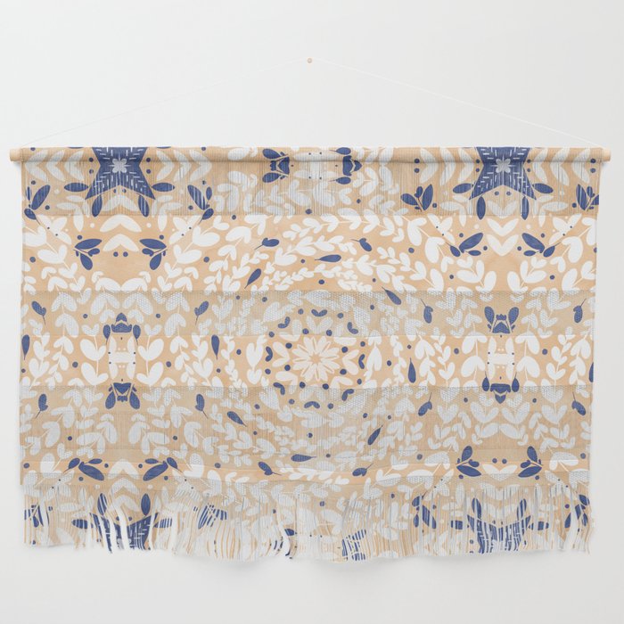 Pink Circular Nature Tiles PB Wall Hanging Gallery Image 1