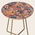 Flamingos and Floral Pattern Side Table Gallery Image 2