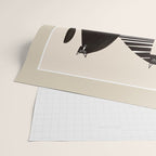 Minimalist Cats in Black and White Wrapping Paper Gallery Image 2