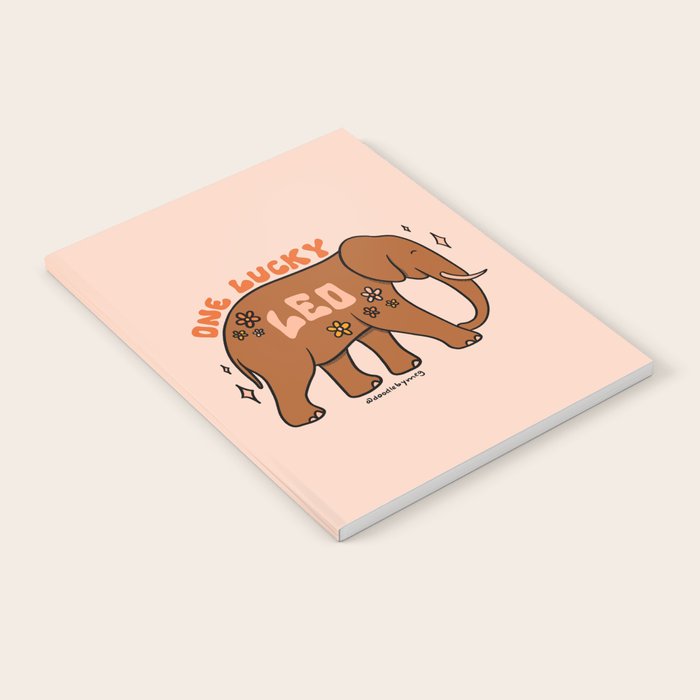 One Lucky Leo Notebook Gallery Image 1
