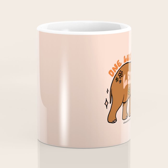 One Lucky Leo Coffee Mug Gallery Image 4