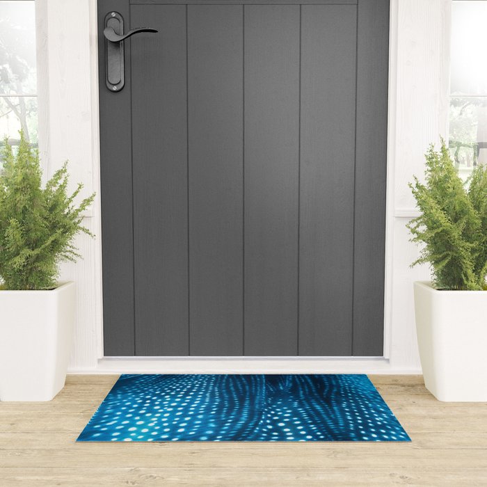 Whale Shark Stars Welcome Mat Gallery Image 3