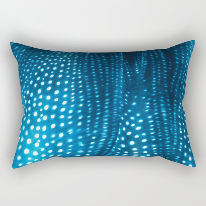 Whale Shark Stars Rectangular Pillow Gallery Image 1
