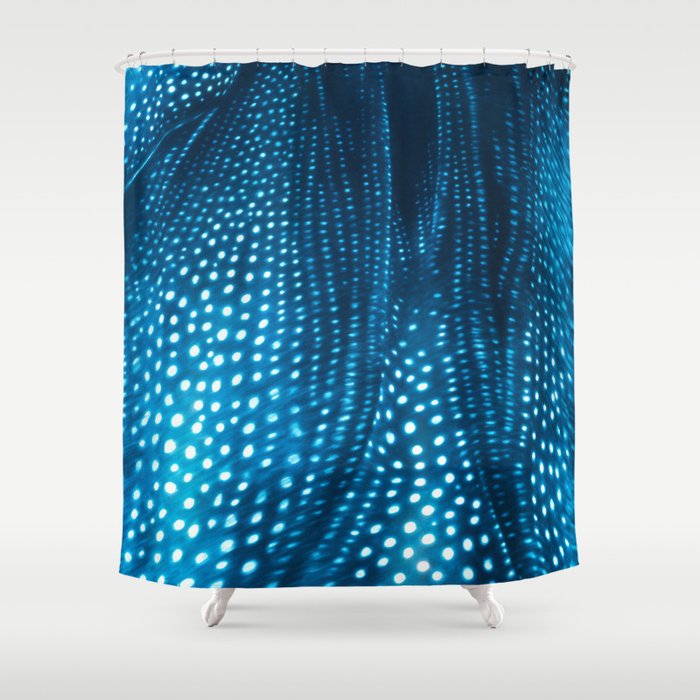 Whale Shark Stars Shower Curtain Gallery Image 1
