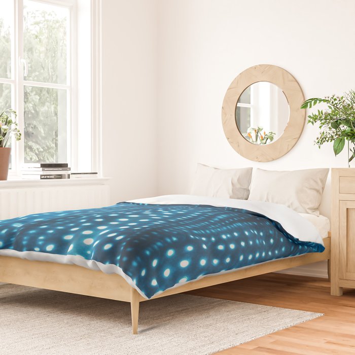 Whale Shark Stars Duvet Cover Gallery Image 2