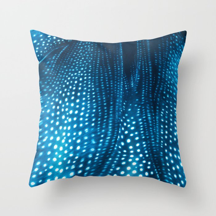 Whale Shark Stars Throw Pillow Gallery Image 6