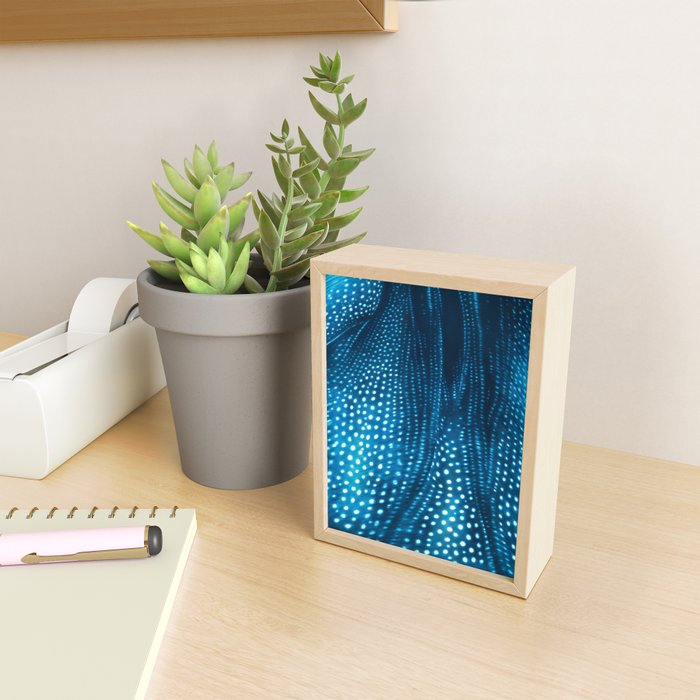 Whale Shark Stars Mini Art Print Gallery Image 2