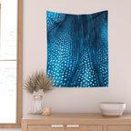 Whale Shark Stars Wall Tapestry Gallery Image 2
