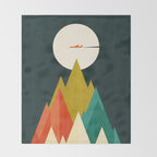 Life is a travel Throw Blanket Gallery Image 2