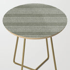 farmhouse stitch - olive Side Table Gallery Image 2